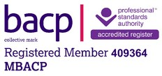 BACP Registerd Member logo for Kirstie Ellis