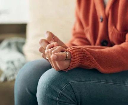 Nervous hands